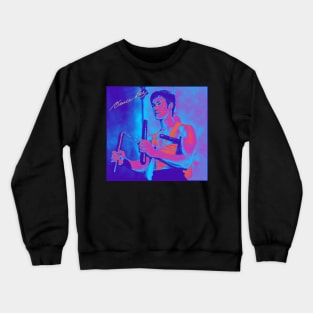 Bruce Lee Portrait Pop Art Crewneck Sweatshirt